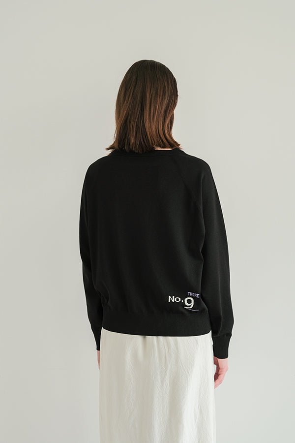 BACK No.9 Raglan Pullover