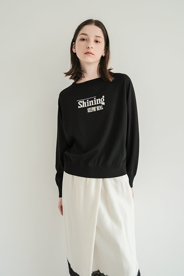 BACK No.9 Raglan Pullover