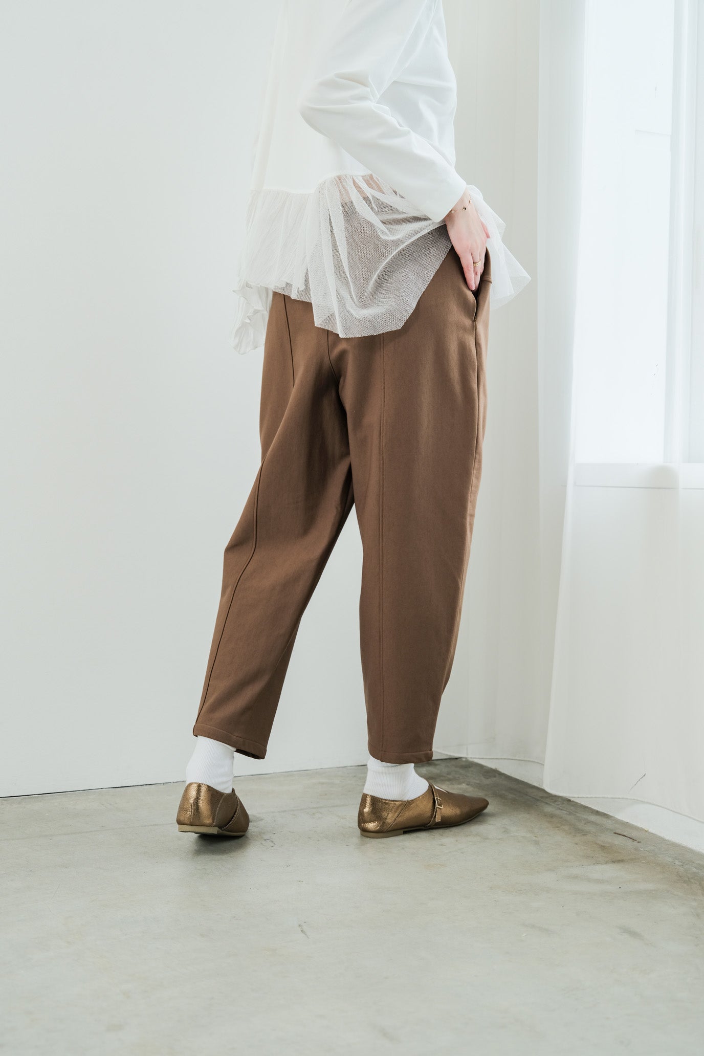 Brushed Soft Tapered Pants