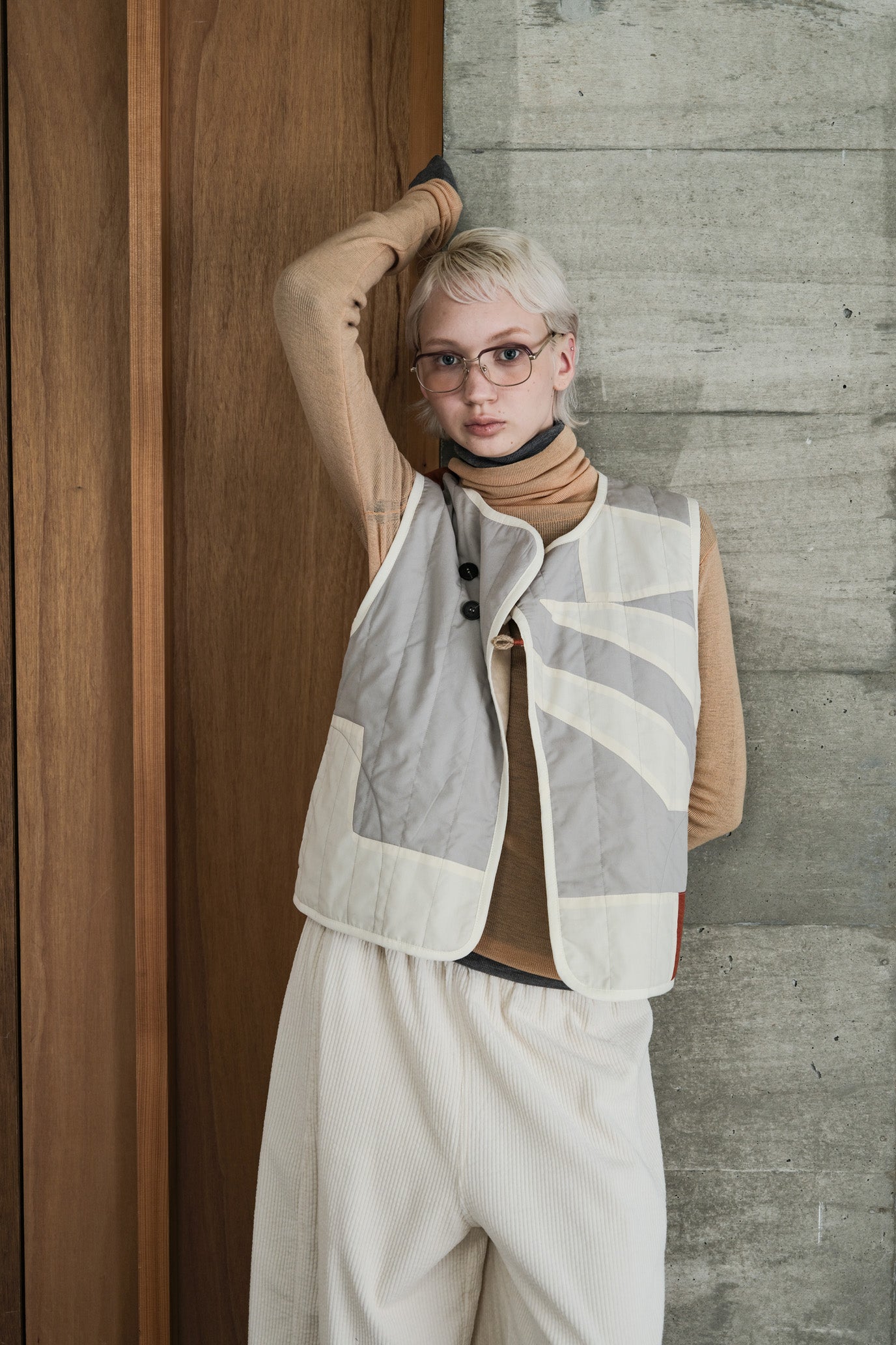 MOCOCHI Rib Turtleneck Pullover
