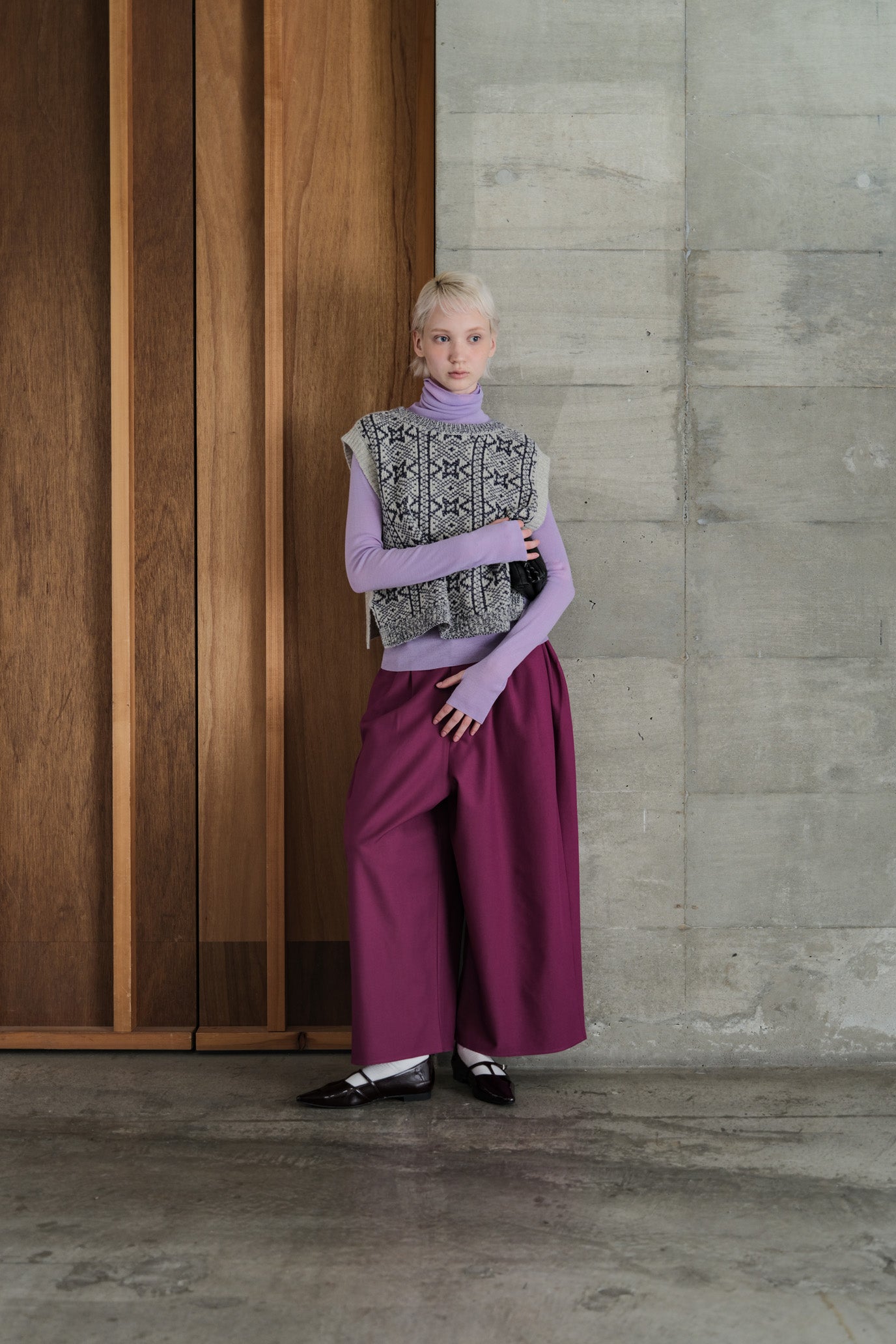 2-Way Aran Nordic Vest