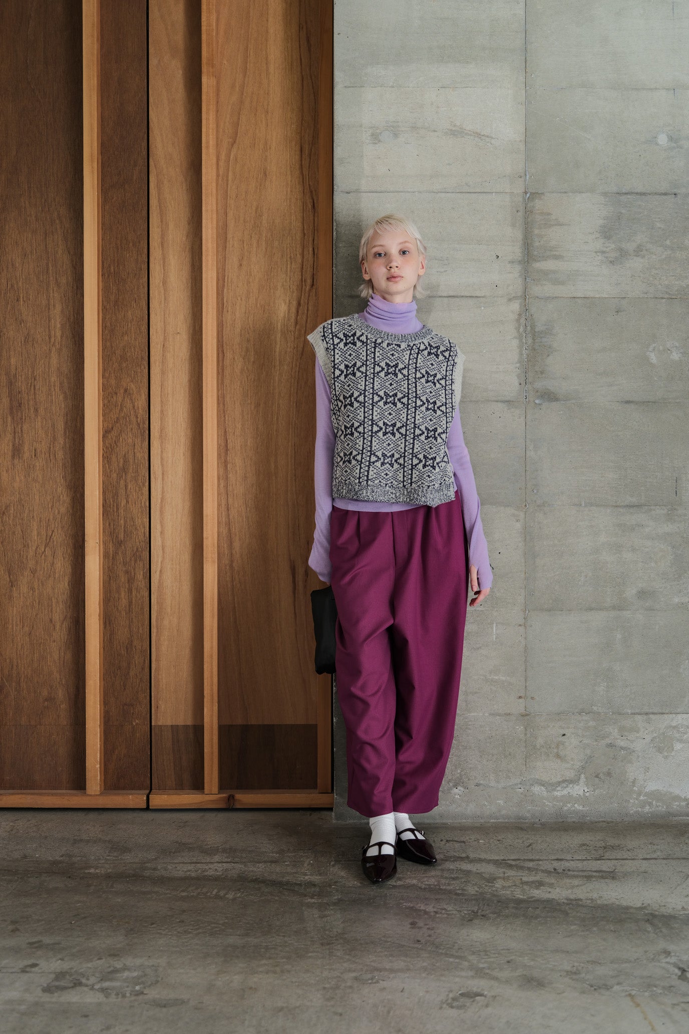 2-Way Aran Nordic Vest