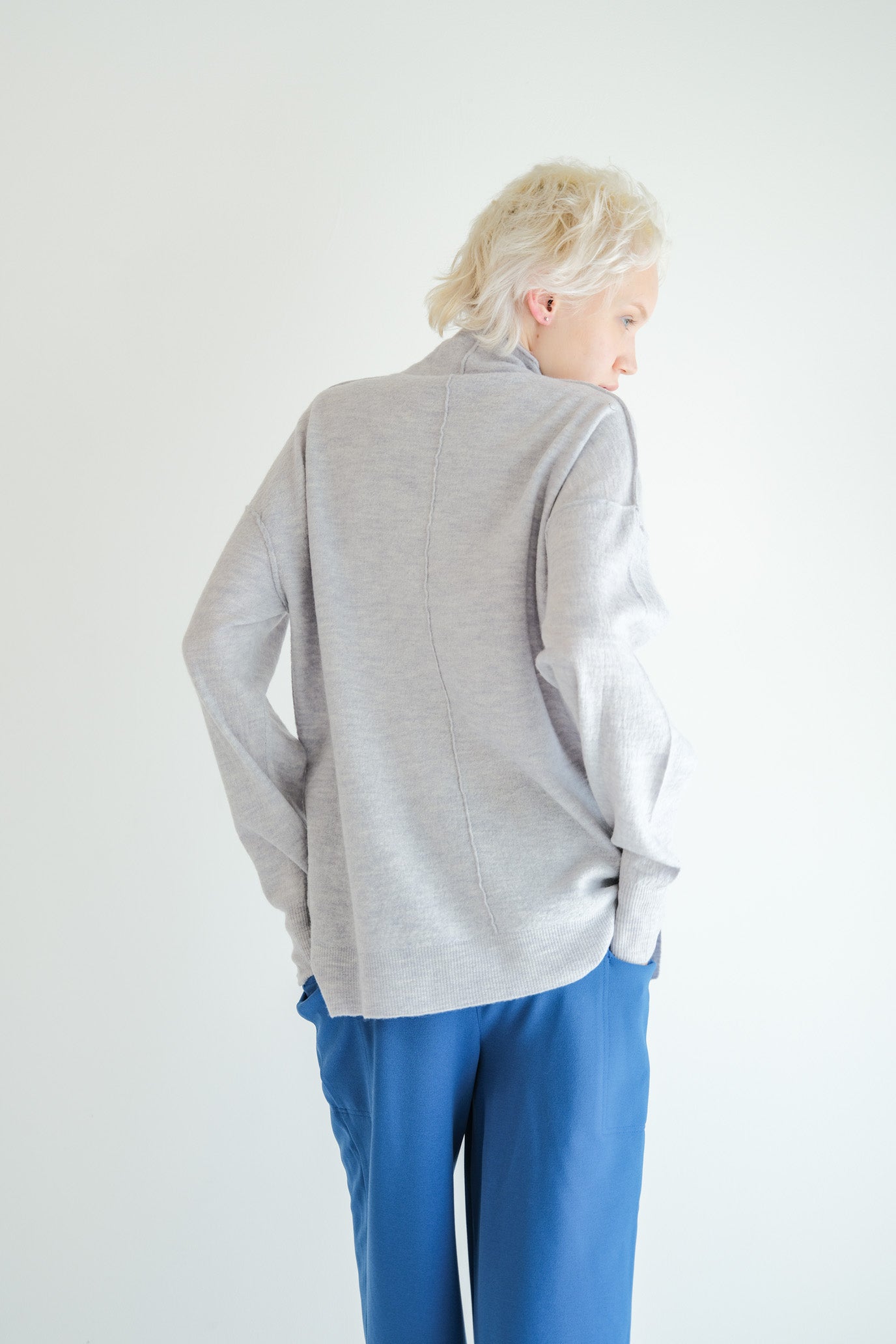 Compressed High Neck Pullover