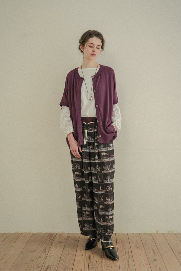 Concealed Placket Cocoon Oversized Vest