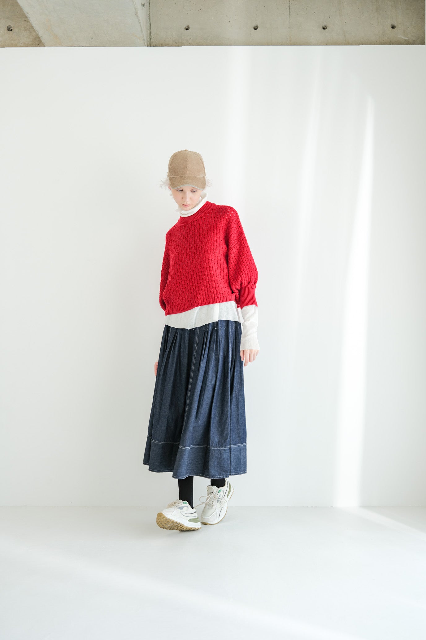 Block Piqué Puff Vest