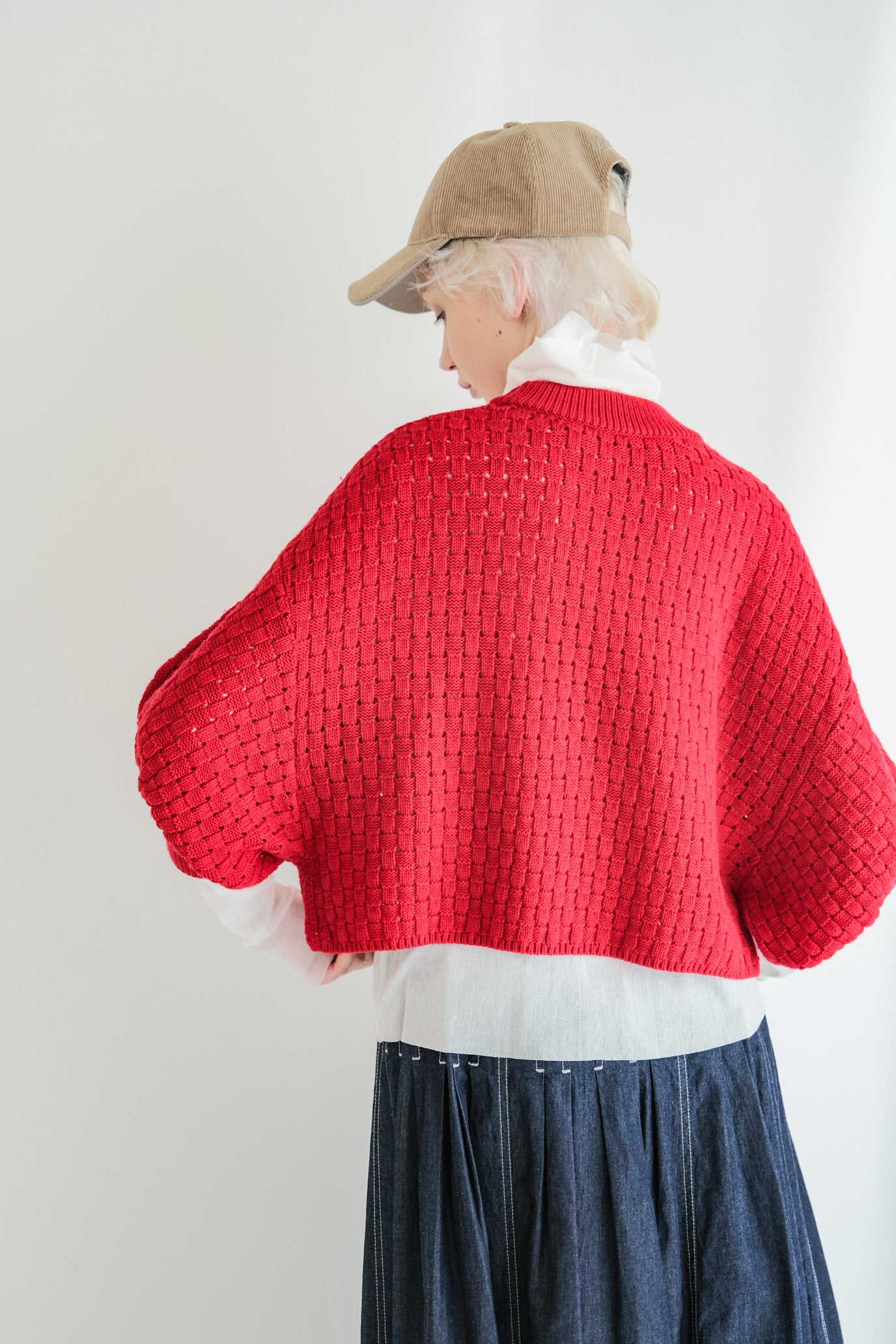Block Piqué Puff Vest