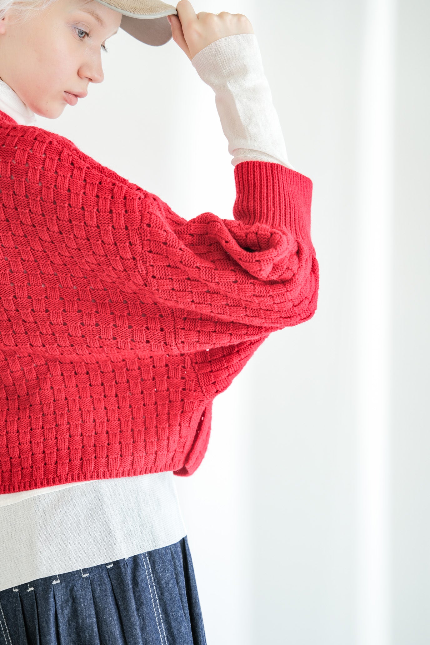 Block Piqué Puff Vest