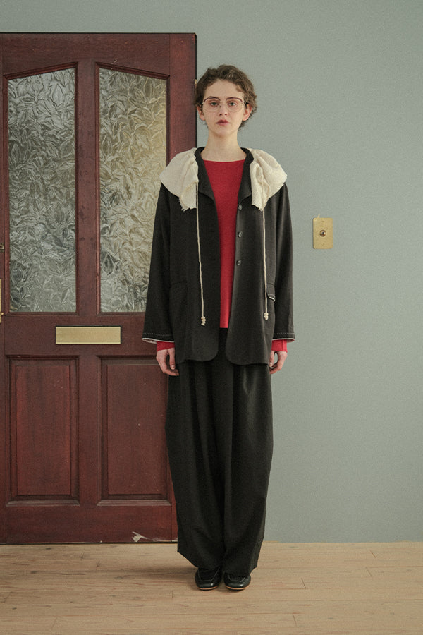 Side Tuck Trousers