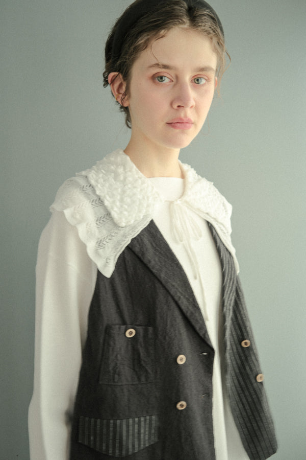 Drawstring Detachable Collar