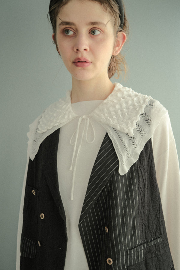 Drawstring Detachable Collar