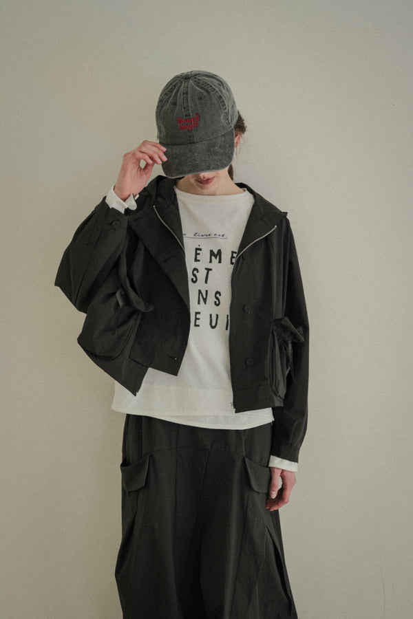 Book Pocket Hooded Jacket