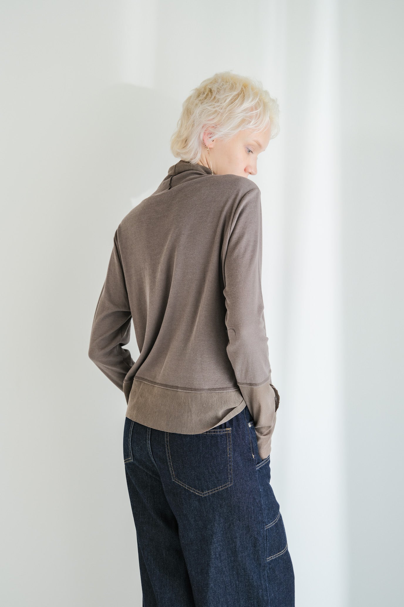 Double Tulle High Neck Inner Top