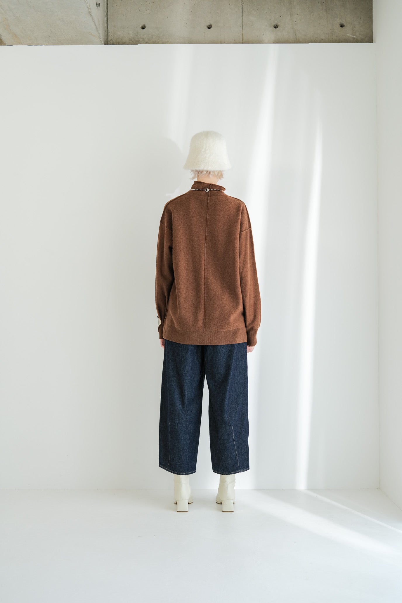 Compressed High Neck Pullover