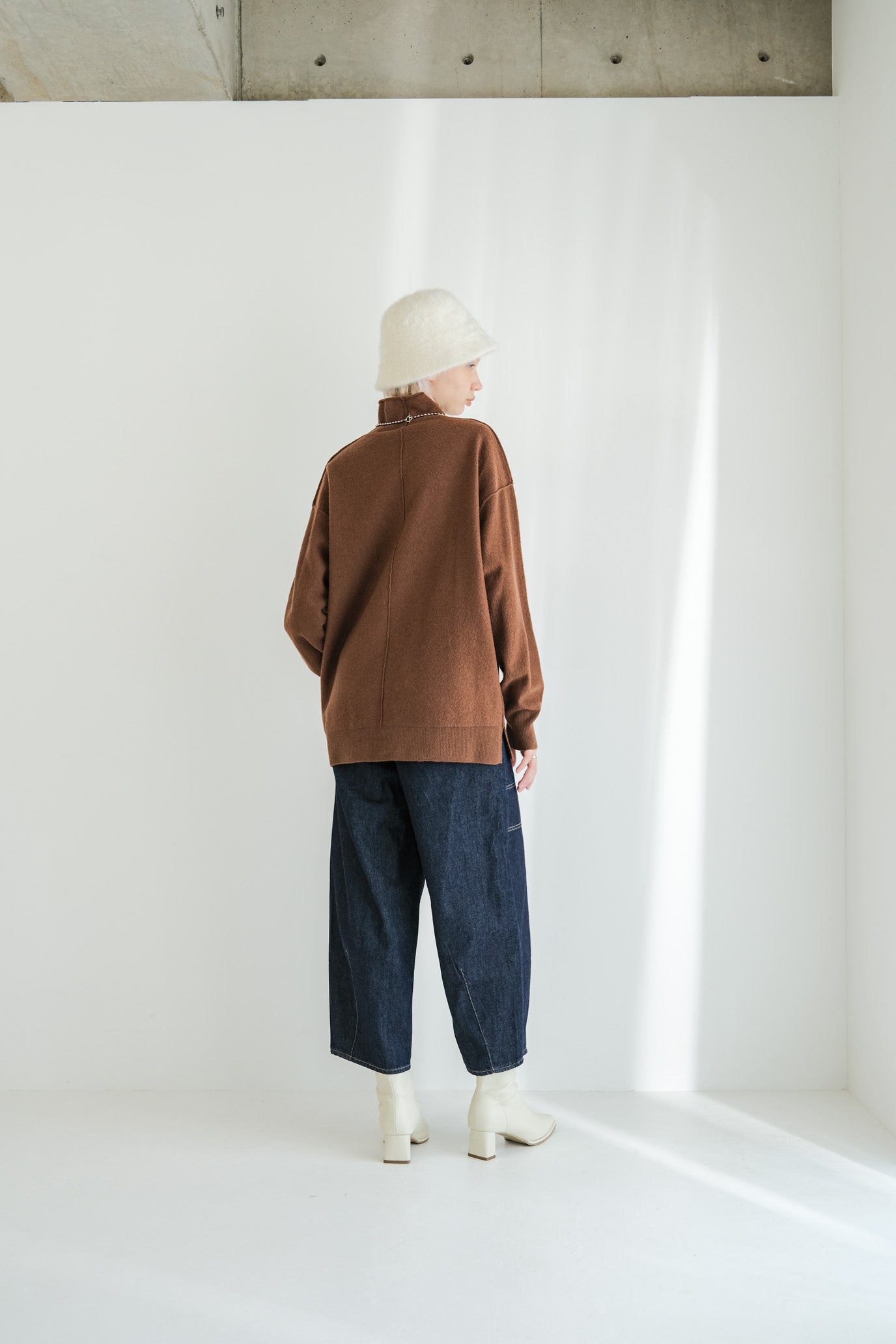 Compressed High Neck Pullover
