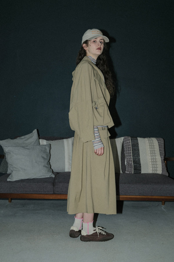 Book Pocket Hooded Jacket