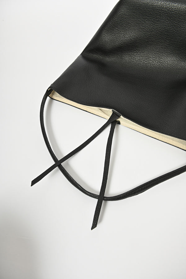 One-Handle Leather Bag with Mini Bag