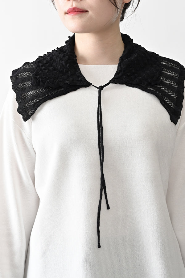 Drawstring Detachable Collar
