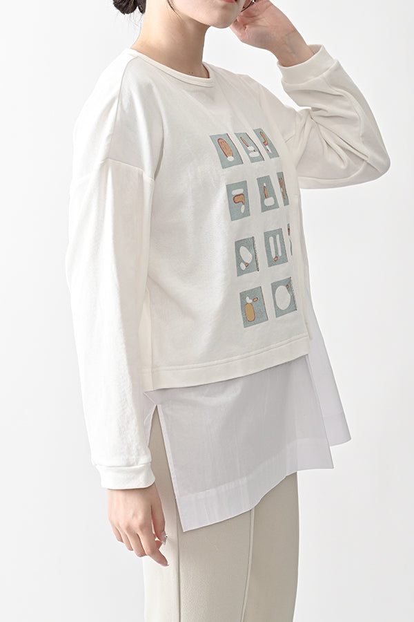 Block Print Pullover