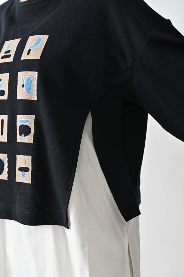 Block Print Pullover