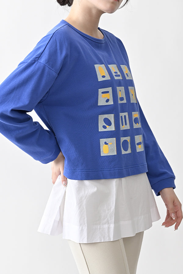 Block Print Pullover