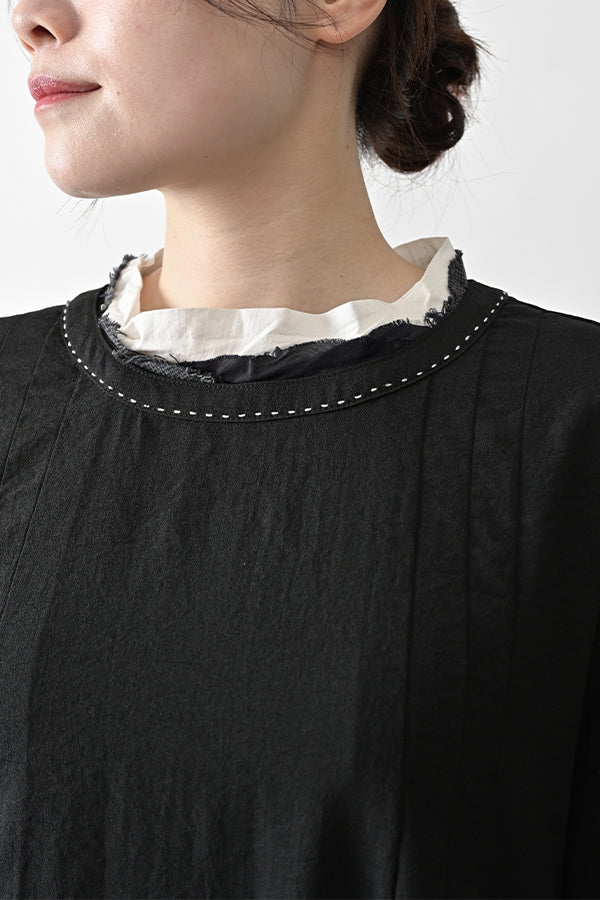2-Way Detachable Collar Dress