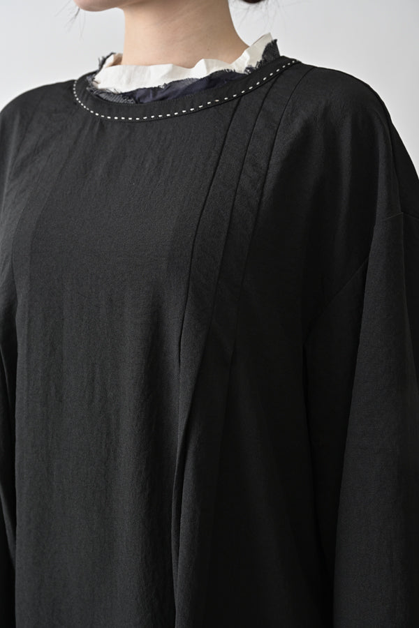 2-Way Detachable Collar Dress