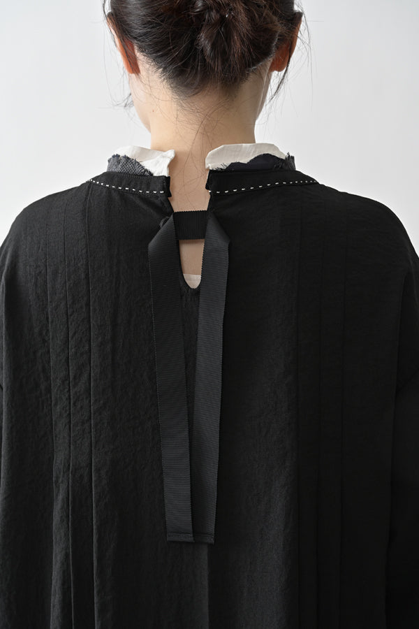 2-Way Detachable Collar Dress
