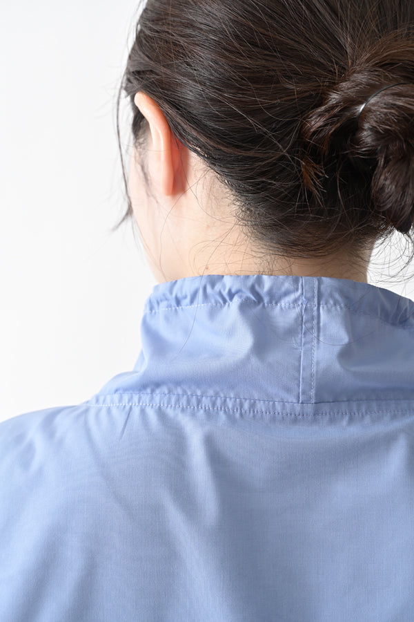 High Neck Paneled Shirt