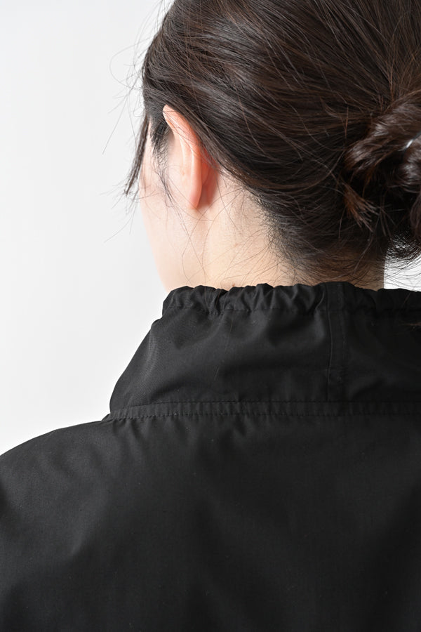 High Neck Paneled Shirt