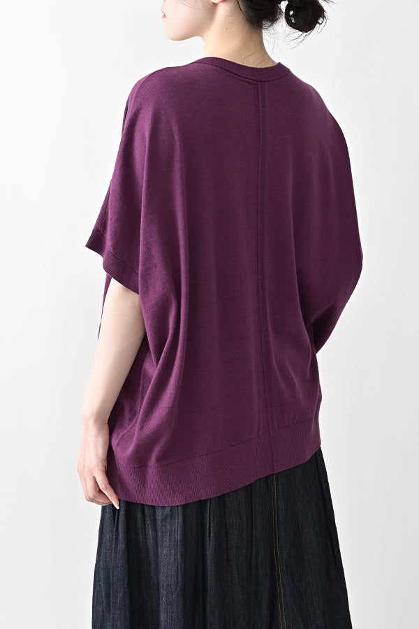 Concealed Placket Cocoon Oversized Vest