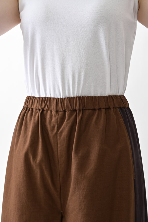 Two-Tone Box Trousers