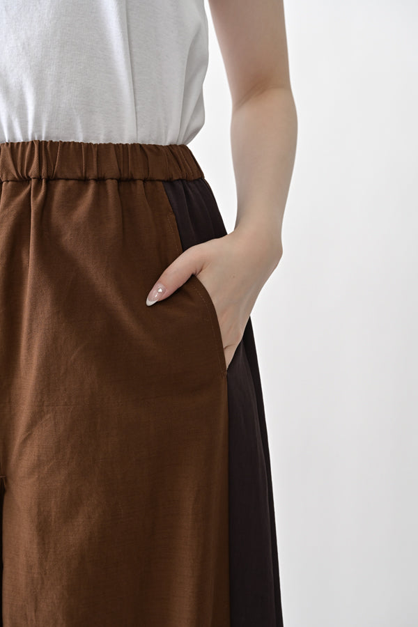 Two-Tone Box Trousers