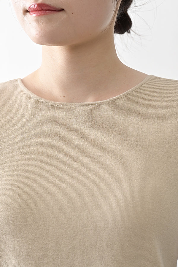 2-Way Full Milano Knit Sleeveless Pullover