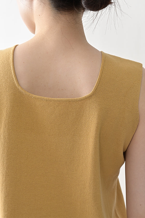 2-Way Full Milano Knit Sleeveless Pullover