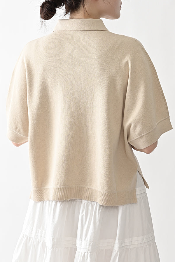 Spangle Embroidered Cocoon Vest