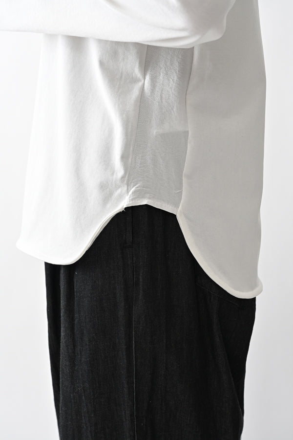 Gather Sleeve Long Sleeve T-Shirt