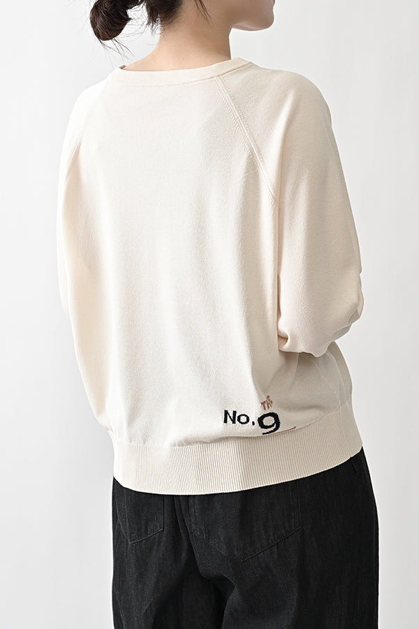 BACK No.9 Raglan Pullover