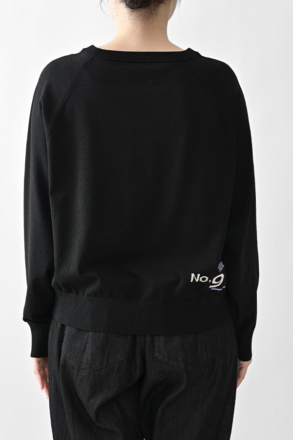 BACK No.9 Raglan Pullover