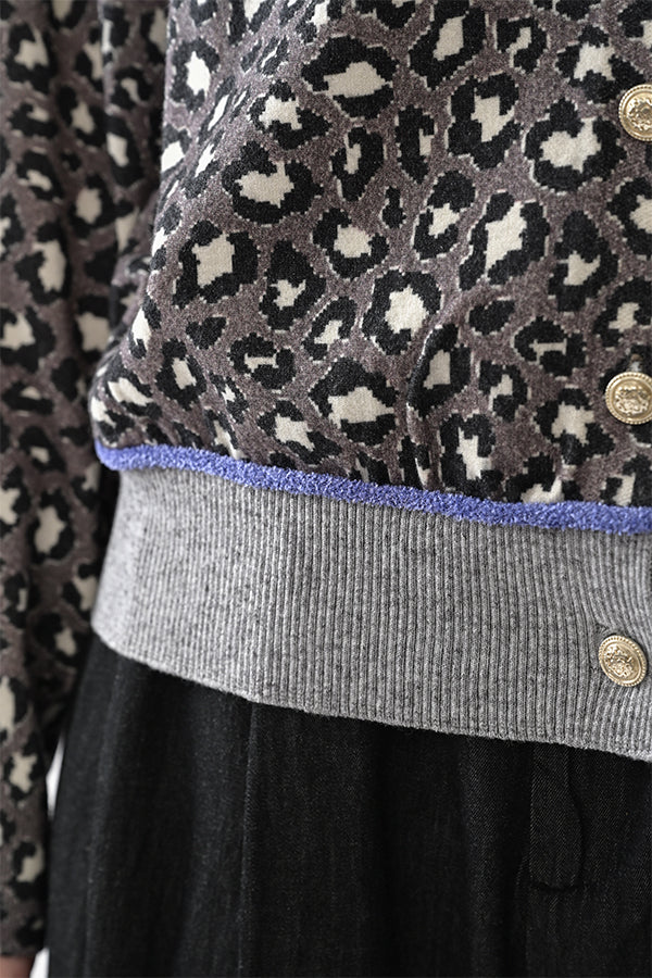 2-Way Leopard Cardigan
