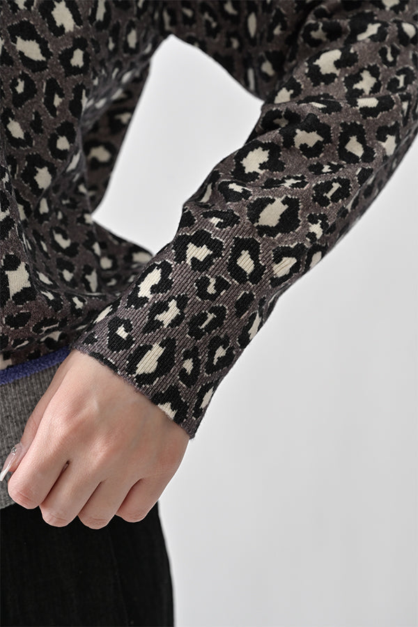2-Way Leopard Cardigan