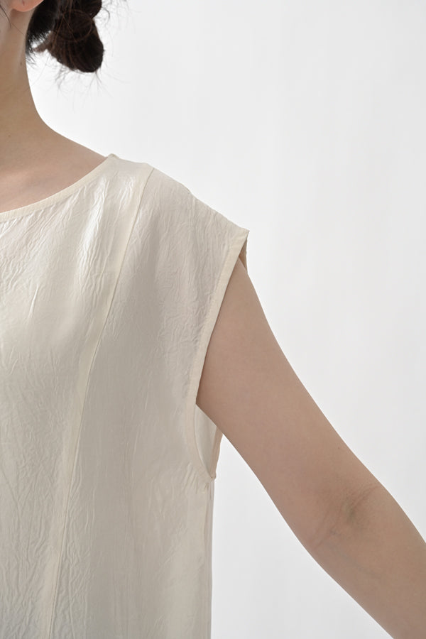 Boat Neck Pullover with Lace Hem
