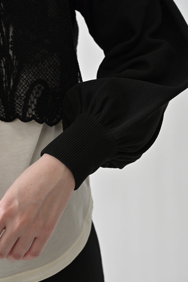 Floral Veil Cardigan