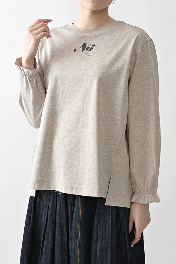 No. Gather Sleeve Pullover