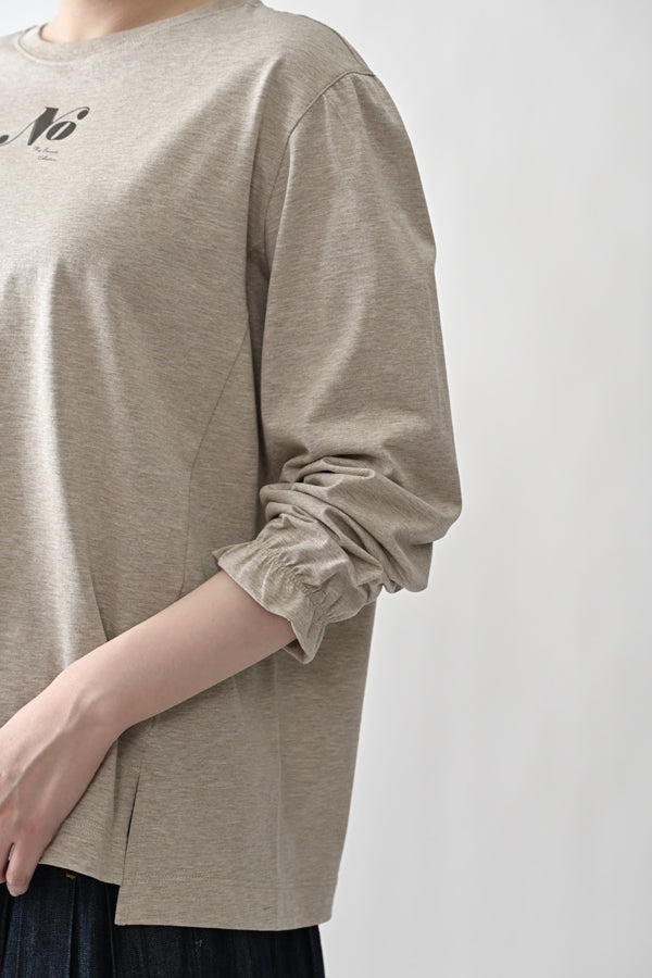 No. Gather Sleeve Pullover