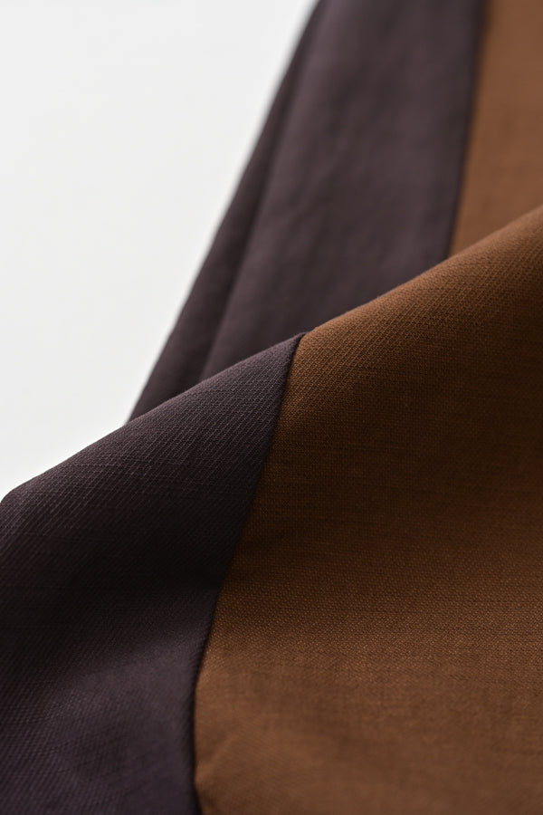Two-Tone Box Trousers