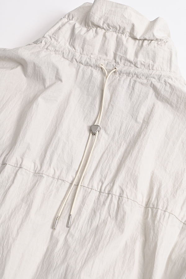 Shirred Collar Dolman Blouson