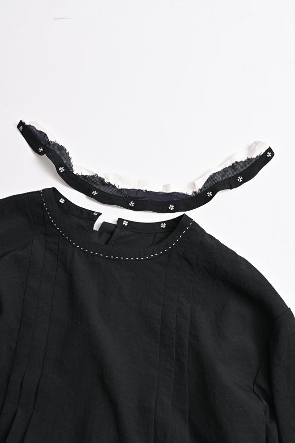2-Way Detachable Collar Dress