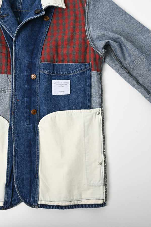 Denim Coverall Jacket