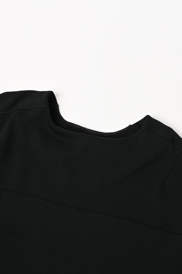 French Terry Panel Pullover