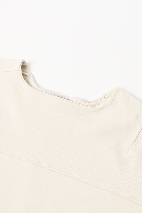 French Terry Panel Pullover